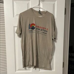 Category 5 Athletics Tan T-Shirt L